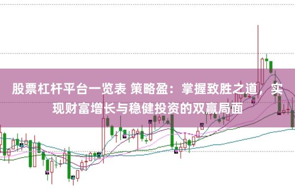 股票杠杆平台一览表 策略盈：掌握致胜之道，实现财富增长与稳健投资的双赢局面